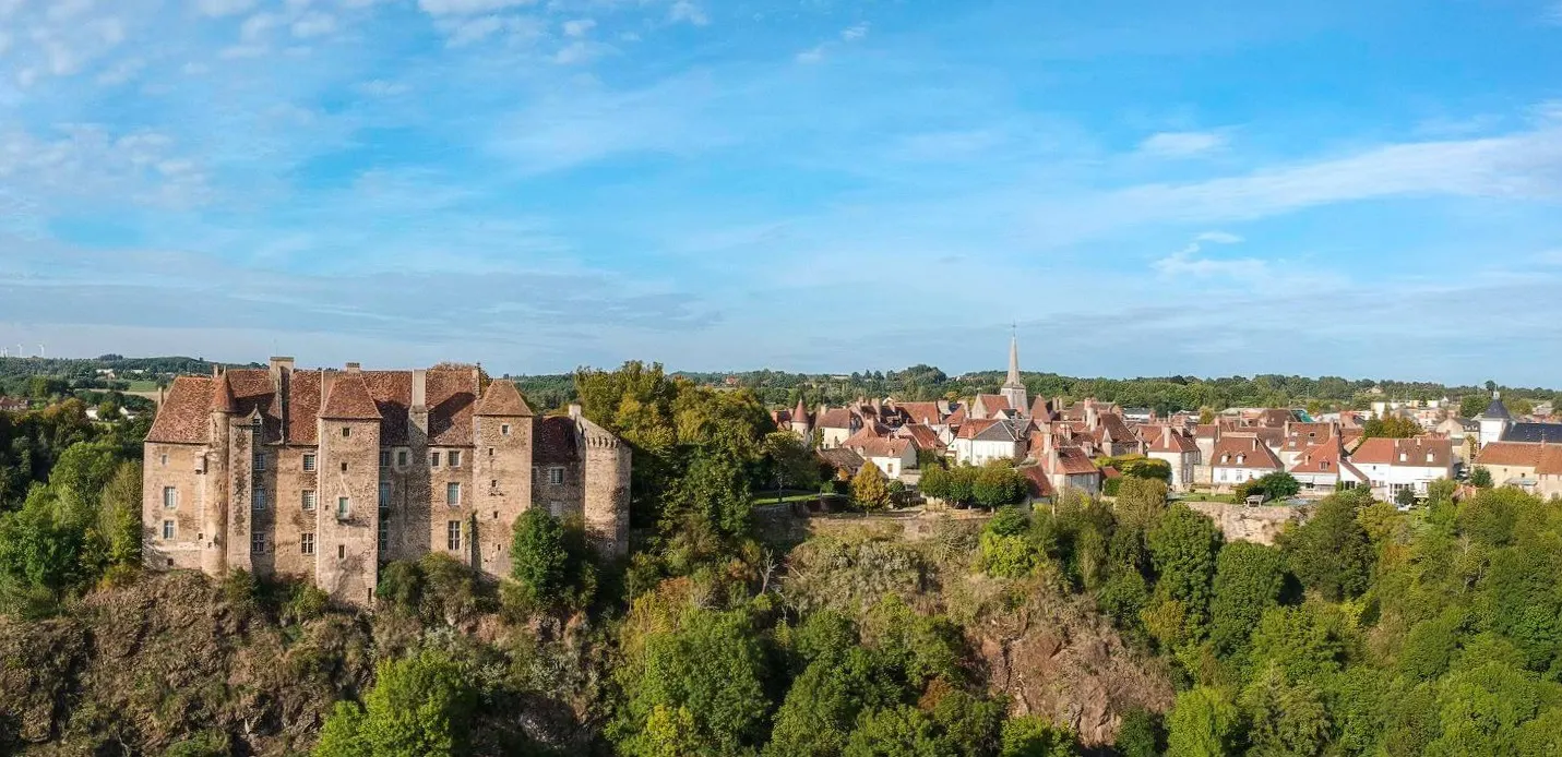Château de Boussac (23600) — commune d'implantation de HMC Diagnostic